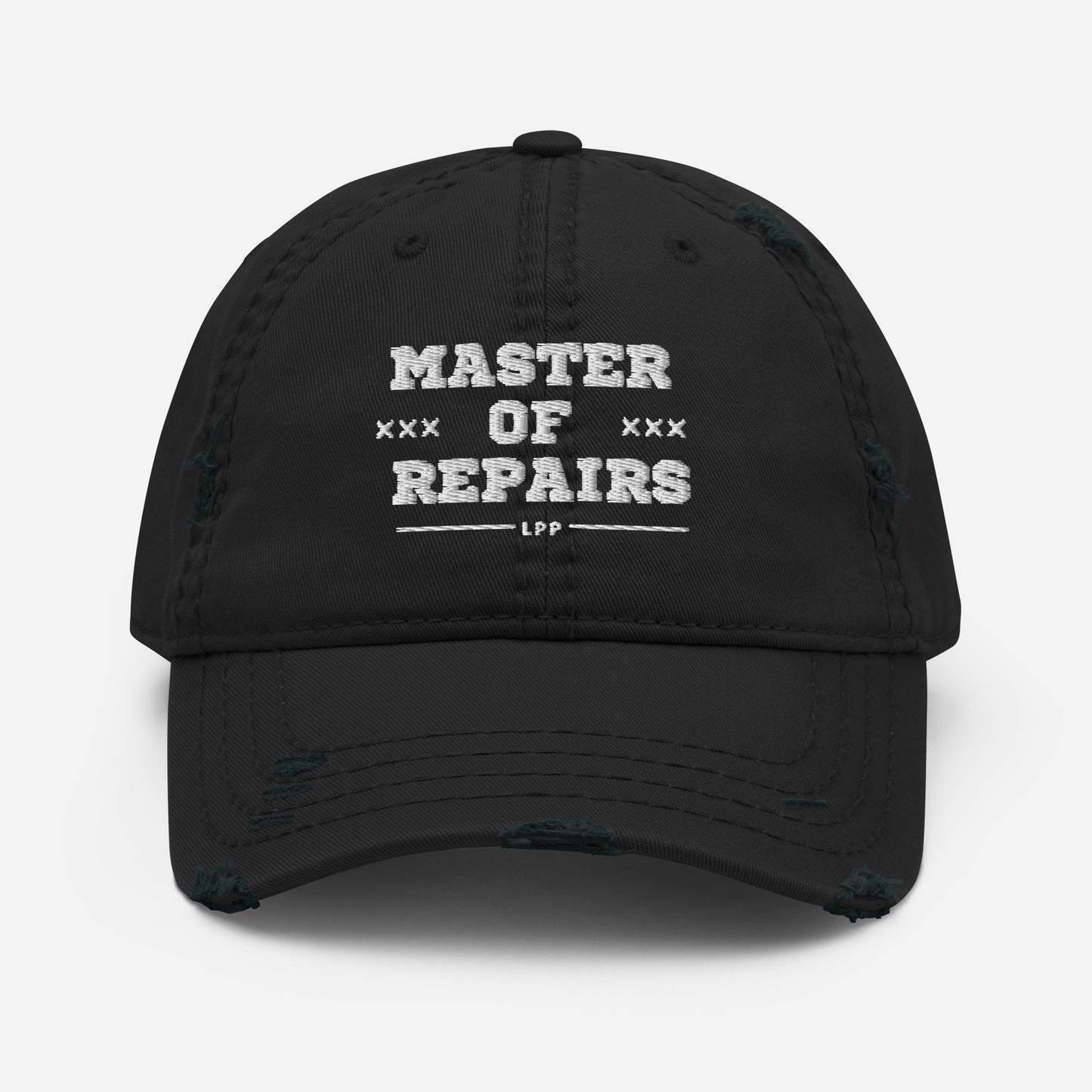 Distressed Mech Genius Cap: Master of Repairs Edition