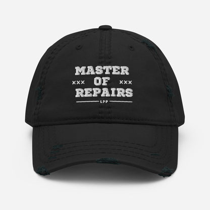 Distressed Mech Genius Cap: Master of Repairs Edition
