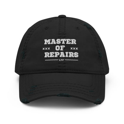 Distressed Mech Genius Cap: Master of Repairs Edition
