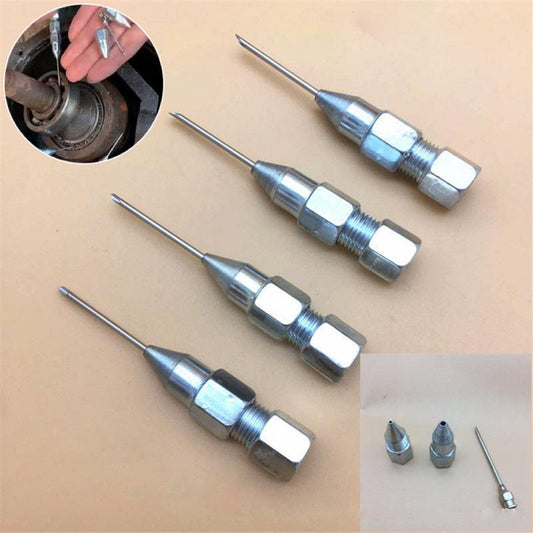 Tight space needle adapter